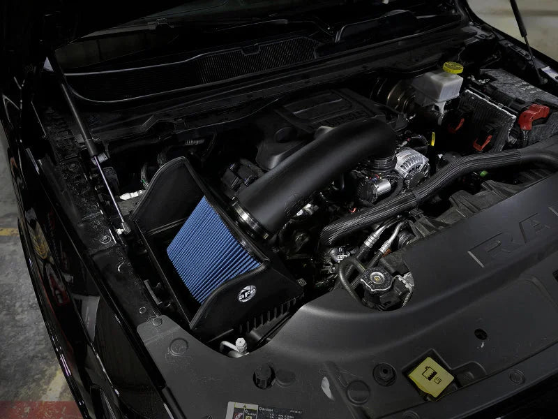 aFe Magnum FORCE Stage-2 Pro 5R Cold Air Intake System 2019 RAM 1500 (Non Classic) V8-5.7L HEMI - Side View