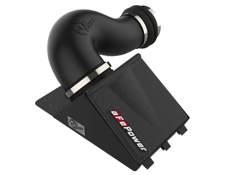 aFe Magnum FORCE Stage-2 Pro DRY S Cold Air Intake System 10-18 Ford Taurus SHO V6-3.5L (tt) - Back View