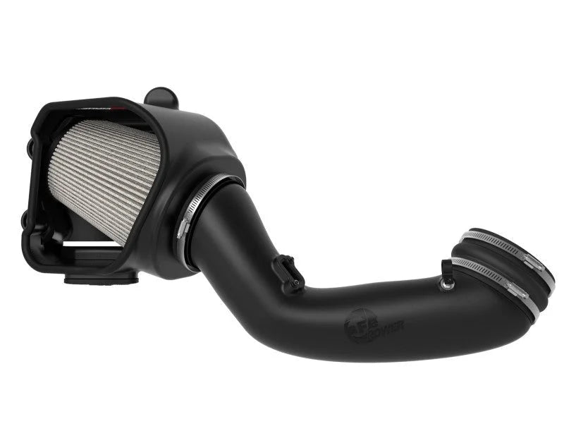 aFe Magnum FORCE Stage-2 Pro DRY S Cold Air Intake System 17-18 Ford Diesel Trucks V8-6.7L (td) - Back View
