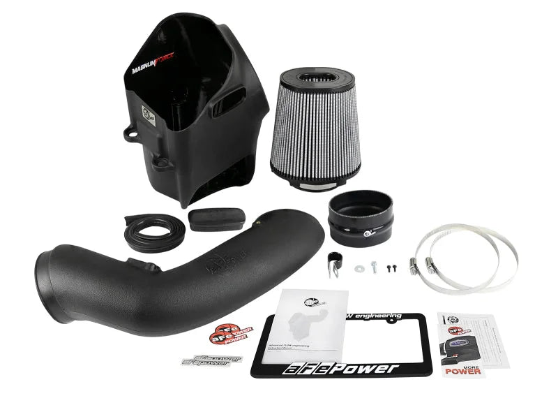 aFe Magnum FORCE Stage-2 Pro DRY S Cold Air Intake System 17-18 Ford Diesel Trucks V8-6.7L (td) - Additional View 9