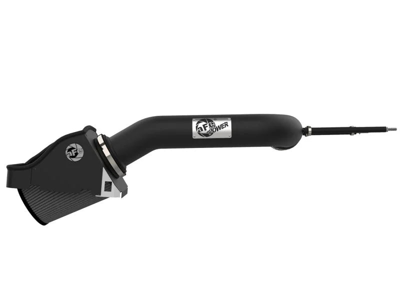 aFe Magnum FORCE Stage-2 Pro DRY S Cold Air Intake System 2017 Ford Superduty V8 6.2L - Installation View