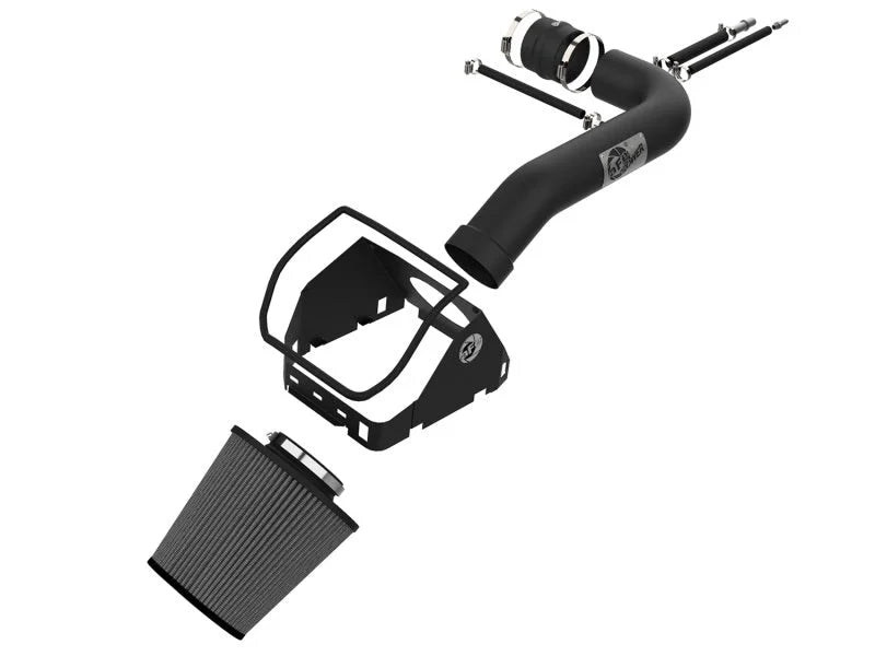 aFe Magnum FORCE Stage-2 Pro DRY S Cold Air Intake System 2017 Ford Superduty V8 6.2L - Additional View 6