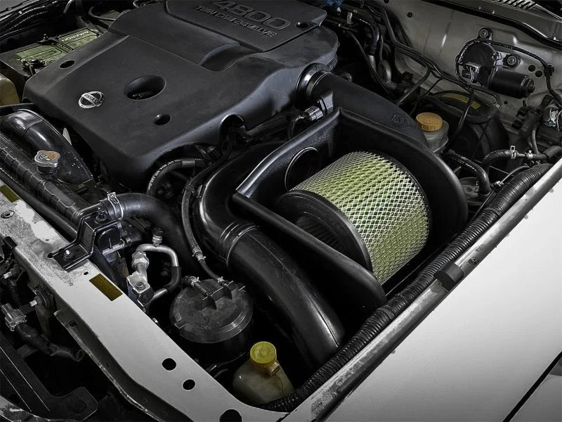 aFe Magnum FORCE Stage-2 Pro-GUARD 7 Cold Air Intake System 01-16 Nissan Patrol (Y61) I6 4.8L - Side View