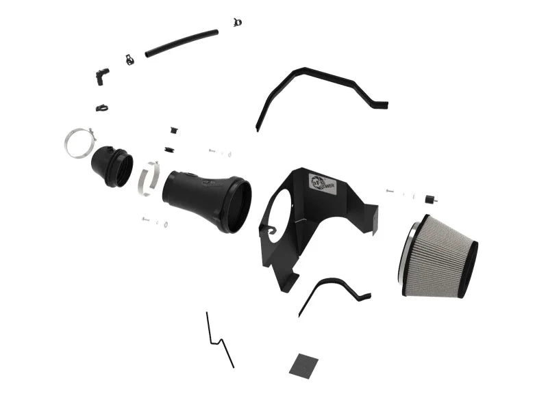aFe Magnum FORCE Stage-2XP Cold Air Intake System w/Pro DRY S - Media Black - Additional View 8