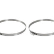 Load image into Gallery viewer, aFe Magnum FORCE Worm Gear Hose Clamps - 4-1/8in to 7in ID (Pair) - Main Product View