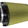 Load image into Gallery viewer, aFe Magnum Force Replacement Air Filter 5in F x (9inx7-1/2in) B x (6-3/4inx5-1/2in) T (inv.) x 9in H - Side View