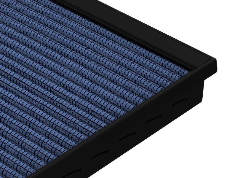 aFe MagnumFLOW Air Filter OER Direct Replacement PRO 5R 12-15 BMW 328i L4 2.0L (t) N20 328d N47 2.0L - Side View