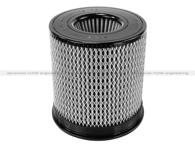 aFe MagnumFLOW Air Filter Pro DRY S 6in Flange x 8 1/8in Base/Top (INV) x 9in H - Additional View 6