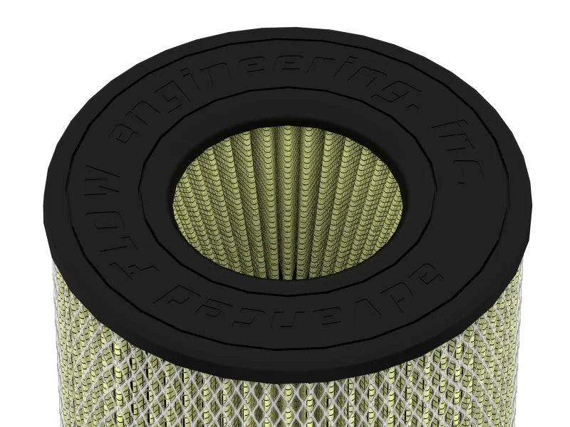 aFe MagnumFLOW Air Filter Pro DRY S 6in Flange x 8 1/8in Base/Top (INV) x 9in H - Additional View 6