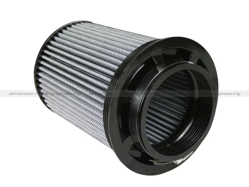 aFe MagnumFLOW Air Filter ProDry S 4in F x 6in B (INV) x 5-1/2inT (INV) x 7-1/2in H - Detail View