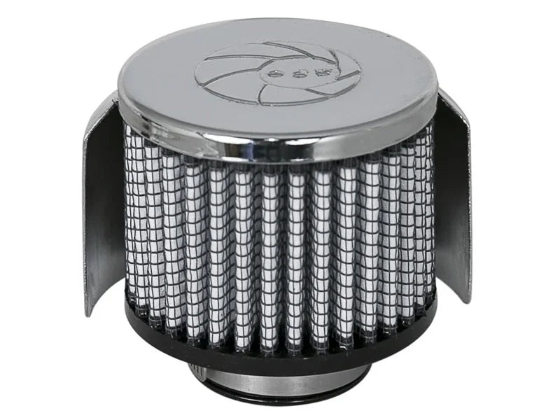 aFe MagnumFLOW Air Filters CCV PDS A/F CCV PDS 1-1/2Fx3Bx3T(Chr w/HS)x2-1/2H - Main Product View