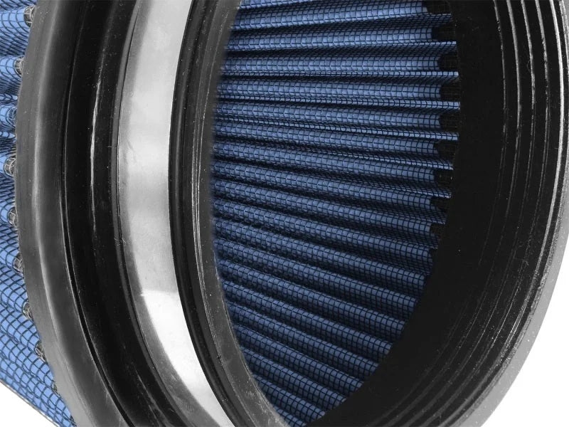 aFe MagnumFLOW Air Filters IAF P5R A/F P5R 5-1/2F x 7B x 4-3/4T x 4-1/2H w/ 1Hole - Installation View