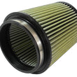 Load image into Gallery viewer, aFe MagnumFLOW Air Filters IAF PG7 A/F 5 1/2in Flange x 7in Base x 5 1/2 Tall x 7in Height - Back View