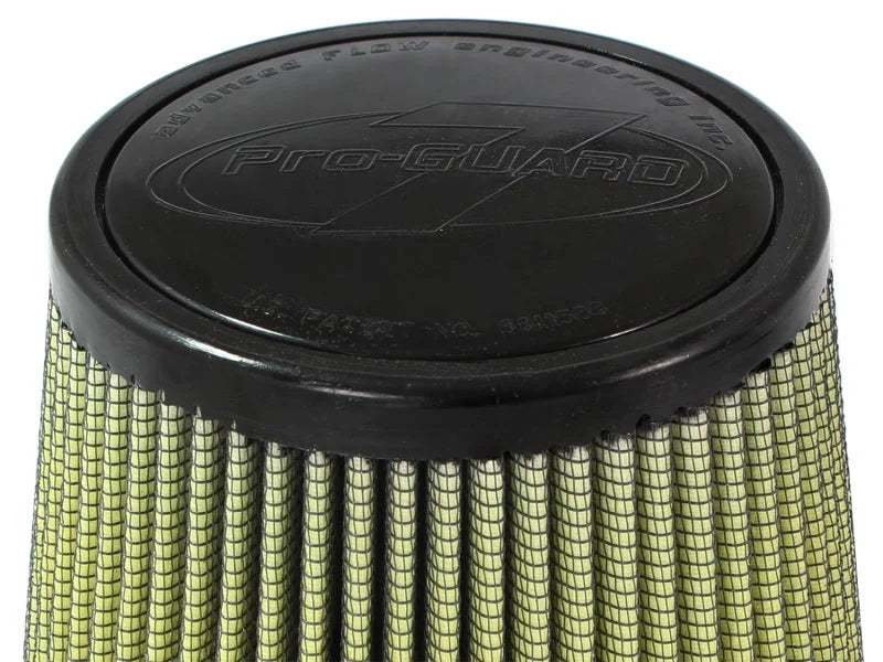 aFe MagnumFLOW Air Filters IAF PG7 A/F 5 1/2in Flange x 7in Base x 5 1/2 Tall x 7in Height - Installation View