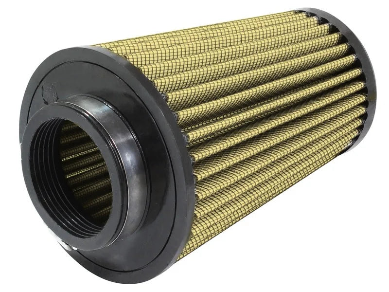 aFe MagnumFLOW Air Filters IAF PG7 A/F PG7 2-1/2F x 5B x 3-1/2T x 7H - Side View