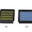 Load image into Gallery viewer, aFe MagnumFLOW Air Filters OEM Replacement PRO 5R 09-15 Nissan GT-R V6 3.8L (tt) - Side View