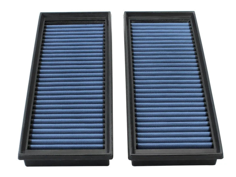 aFe MagnumFLOW Air Filters OER P5R A/F P5R 11-14 Mercedes-Benz AMG CL63/E63/S63 V8-5.5L(t) (Qty 2) - Back View