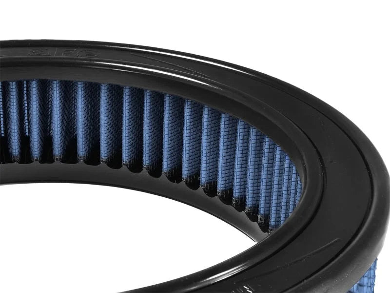 aFe MagnumFLOW Air Filters OER P5R A/F P5R 9 OD x 7 ID x 2.12 H - Back View