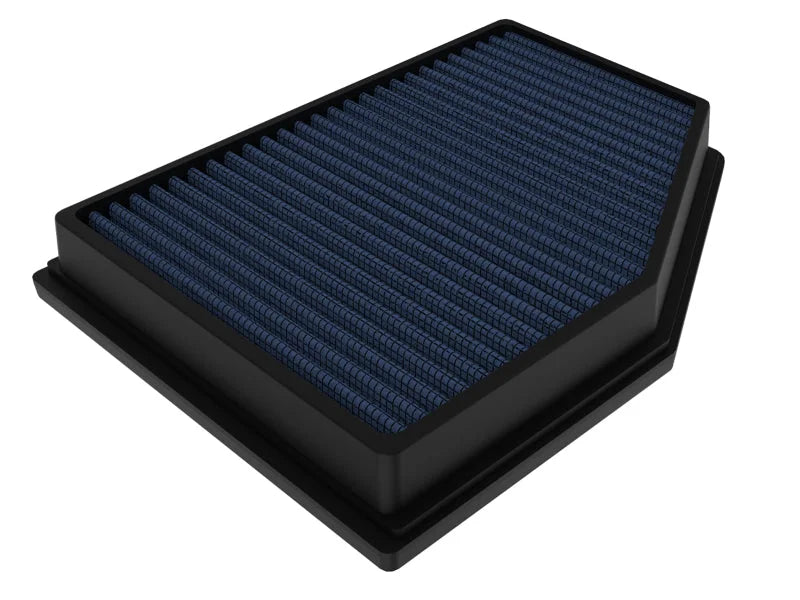 aFe MagnumFLOW Air Filters OER P5R A/F P5R BMW 525/528/530i (E60)04-10 L6-2.5L/3.0L - Back View