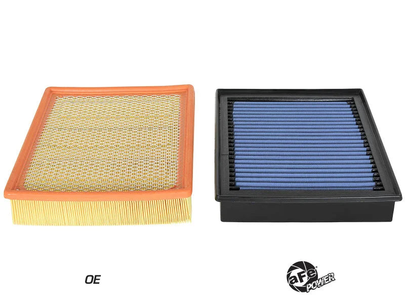 aFe MagnumFLOW Air Filters OER P5R A/F P5R GM Silverado/ Sierra 99-12 V6/V8 - Side View