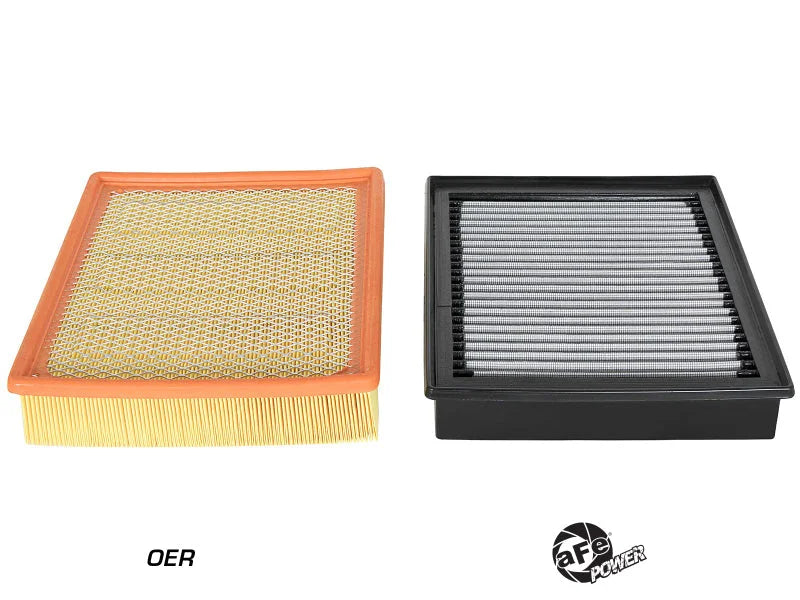 aFe MagnumFLOW Air Filters OER PDS A/F PDS GM Silverado/Sierra 99-12 V6/V8 - Side View