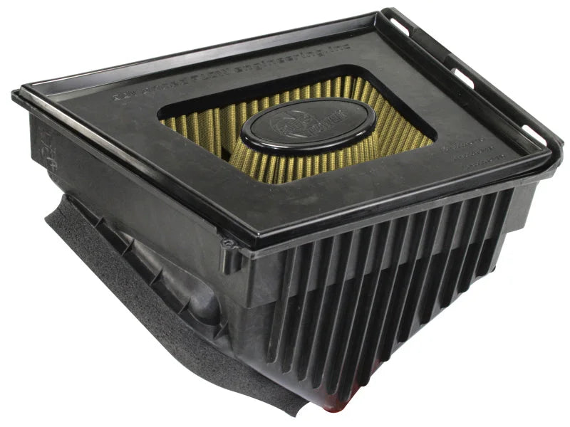 aFe MagnumFLOW Air Filters OER PG7 A/F PG7 GM Trucks 11-12 V8-6.6L (td) LML - Side View