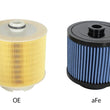 Load image into Gallery viewer, aFe MagnumFLOW Air Filters OER Pro 5R 05-11 Audi A6 Quattro (C6) V6 3.2L - Installation View