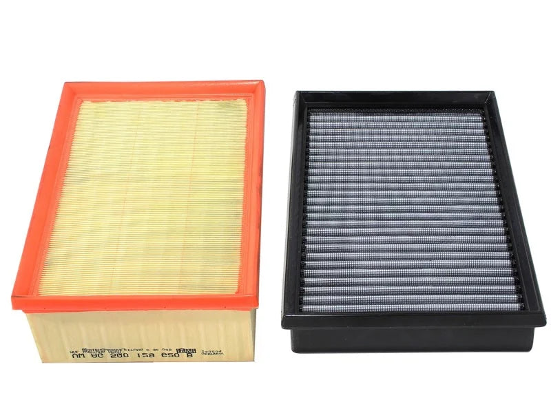 aFe MagnumFLOW Air Filters OER Pro DRY S 2015 Audi A3/S3 1.8L 2.0LT - Installation View