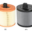 Load image into Gallery viewer, aFe MagnumFLOW Air Filters OER Pro Dry S A/F 16-17 Cadillac ATS-V V6-3.6L (tt) - Detail View