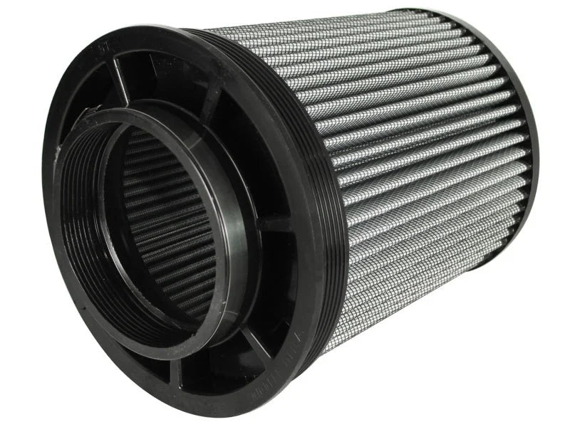 aFe MagnumFLOW Air Filters PDS A/F 5F x 8B (Mtm) x 7T (Inv) x 9H - Side View