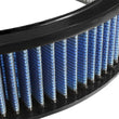 Load image into Gallery viewer, aFe MagnumFLOW Air Filters Round Racing P5R A/F RR P5R 14 OD x 12 ID x 3 H E/M - Back View