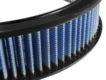 Load image into Gallery viewer, aFe MagnumFLOW Air Filters Round Racing P5R A/F RR P5R 14 OD x 12 ID x 3 H E/M - Back View