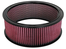Load image into Gallery viewer, aFe MagnumFLOW Air Filters Round Racing P5R A/F RR P5R 14OD x 12ID x 5H E/M (Blk/Red) - Main Product View