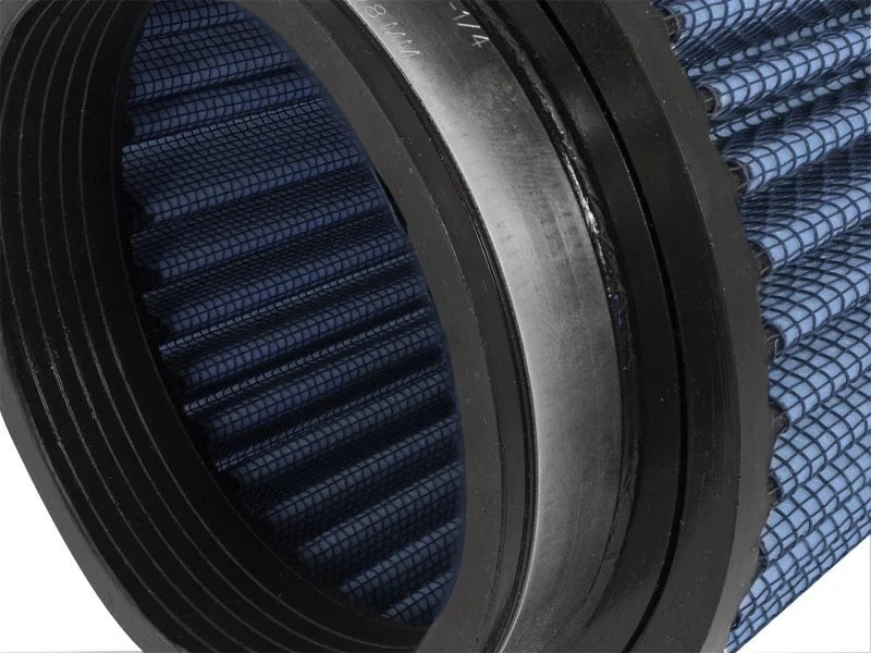 aFe MagnumFLOW Air Filters UCO P5R A/F P5R 3-1/2F x 5B x 3-1/2T x 8H - Back View