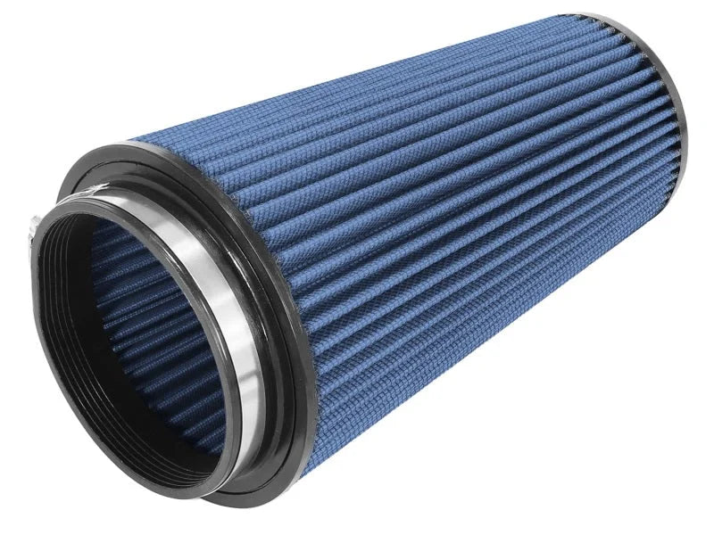 aFe MagnumFLOW Air Filters UCO P5R A/F P5R 5F x 6-1/2B x 4-3/4T x 12H - Back View