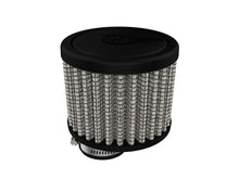 Load image into Gallery viewer, aFe MagnumFLOW Crankcase Vent Filter 1.25F x 3.75B x 3.75T x 3H - Main Product View