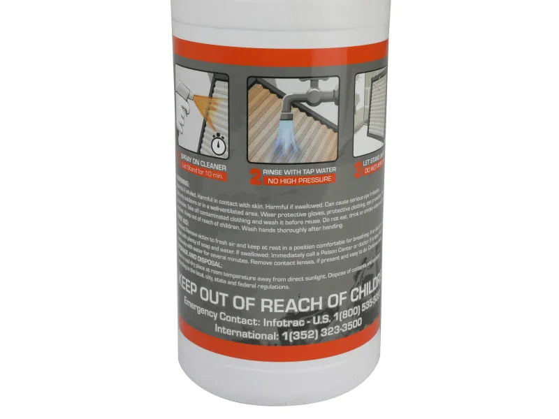 aFe MagnumFLOW Dry Air Filter Cleaner 32oz Spray Bottle - Side View