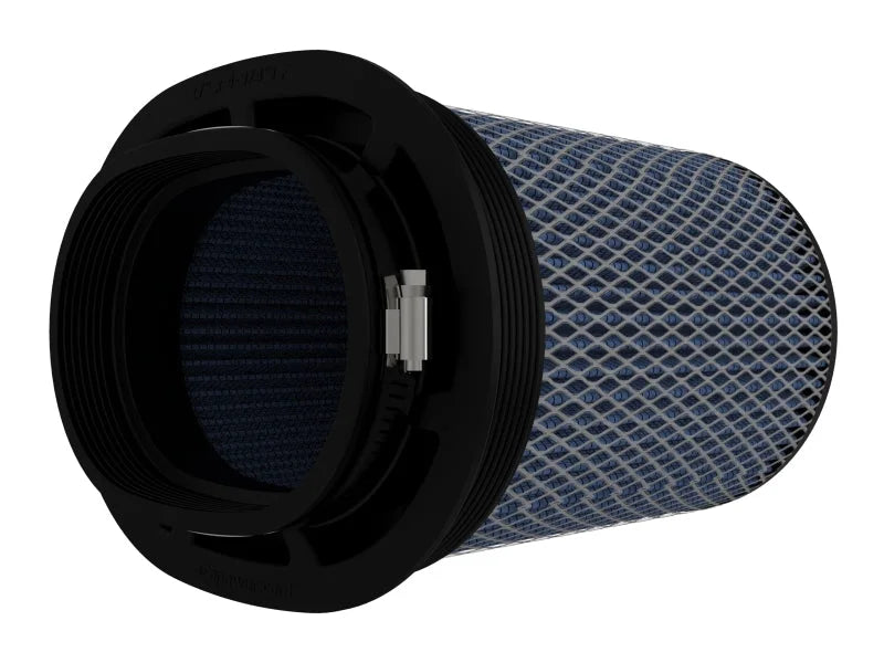 aFe MagnumFLOW HD Air Filters Pro 5 R Oval 7in X 4.75in F 9in X 7in T X 9H - Side View