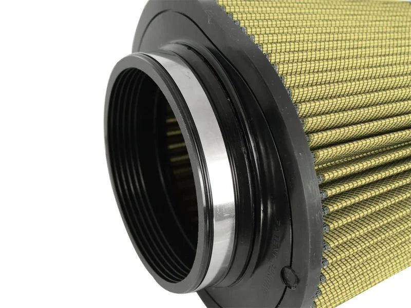aFe MagnumFLOW HD Air Filters Pro Guard 7 5in F x 9-7.5in B x 6.75-5.5in T x 6.875in H - Back View