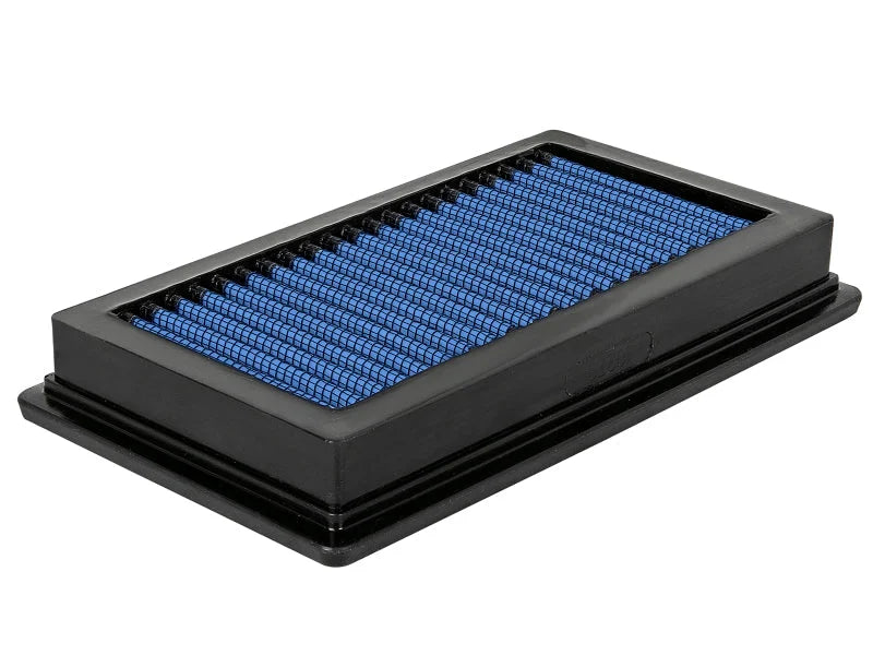 aFe MagnumFLOW OE Replacement Air Filter w/ Pro 5R Media (Pair) 14-19 Infiniti Q50 V6-3.5L/3.7L - Back View