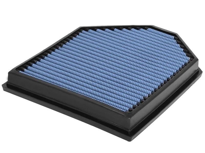 aFe MagnumFLOW OEM Replacement Air Filter PRO 5R 11-16 BMW X3 xDrive28i F25 2.0T - Back View