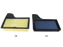 Load image into Gallery viewer, aFe MagnumFLOW OEM Replacement Air Filter PRO 5R 2015 Ford Mustang L4 / V6 / V8 - Back View