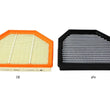 Load image into Gallery viewer, aFe MagnumFLOW OEM Replacement Air Filter PRO Dry S 2015 BMW M3/M4 (F80/F82) 3.0L S55 (tt) Qty. 2 - Back View