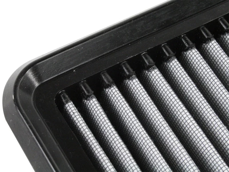 aFe MagnumFLOW OER Air Filter Pro Dry S 11-13 Dodge Challenger/Charger V6/V8 - Side View