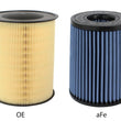Load image into Gallery viewer, aFe MagnumFLOW  P5R Air Filter 13-14 Ford Focus L4-2.0L / 2.0L (t) - Installation View