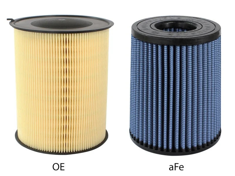 aFe MagnumFLOW  P5R Air Filter 13-14 Ford Focus L4-2.0L / 2.0L (t) - Installation View