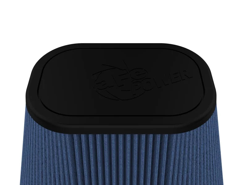 aFe MagnumFLOW Pro-5 R Air Filter (5-1/2x7-1/2)F x (9x7)B x (5-3/4x3-3/4)T x 7-1/2H - Side View