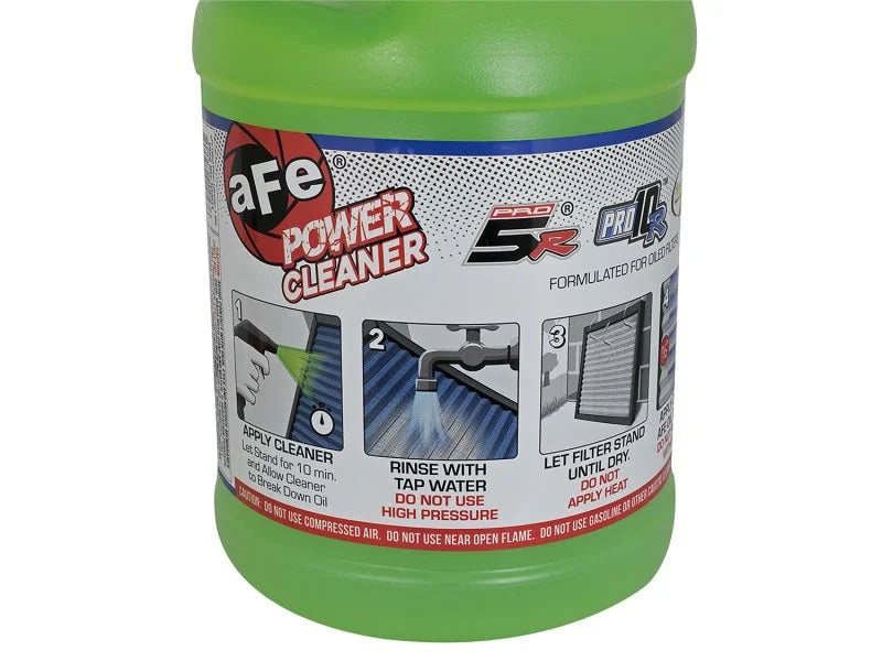 aFe MagnumFLOW Pro 5R Air Filter Power Cleaner - 1 Gallon - Side View