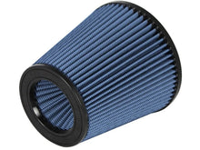 Load image into Gallery viewer, aFe MagnumFLOW Pro 5R Intake Replacement Filter 3.5in F 8in B(Inverted) 5.5in T(Inverted) 8in H - Installation View