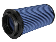 Load image into Gallery viewer, aFe MagnumFLOW Pro 5R Universal Air Filter 3-1/2in F x 5in B x 4-1/2in T (Inverted) x 9in H - Installation View